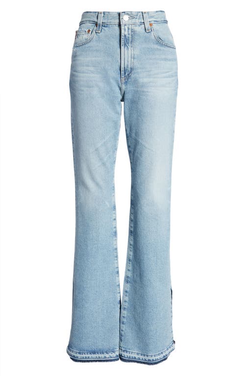 AG AG ALEXXIS HIGH WAIST SPLIT RELEASE HEM BOOTCUT JEANS 