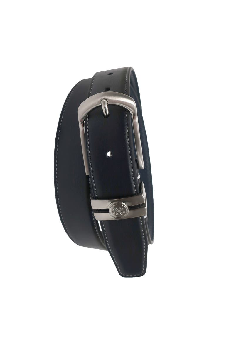 Golf Stretch Comfort Leather Belt Metal Keeper, Alternate, color, Black
