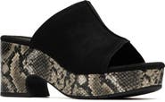 Clarks® Nerisa Vine Platform Sandal - Wide Width Available