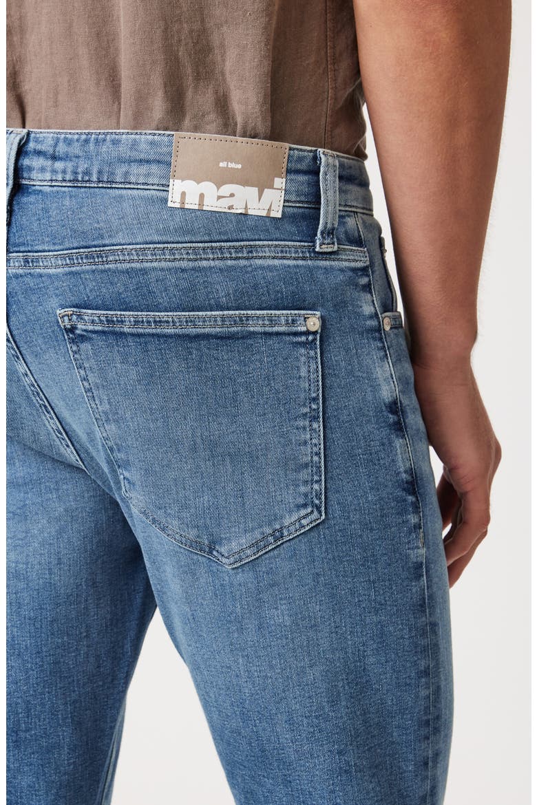 Josh Bootcut Jeans, Alternate, color, MID BRUSHED CLASSIC BLUE