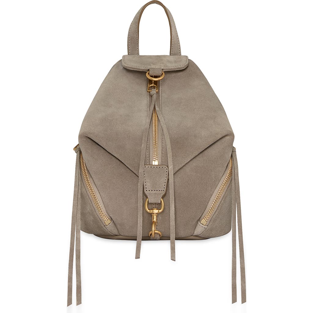 Rebecca Minkoff Mini Julian Convertible Suede Backpack