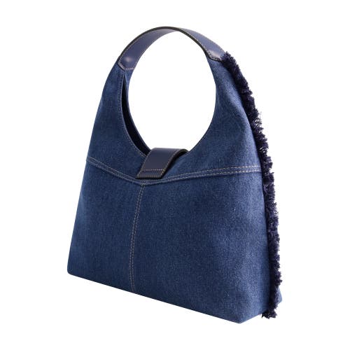 True Religion Frayed Denim Hobo