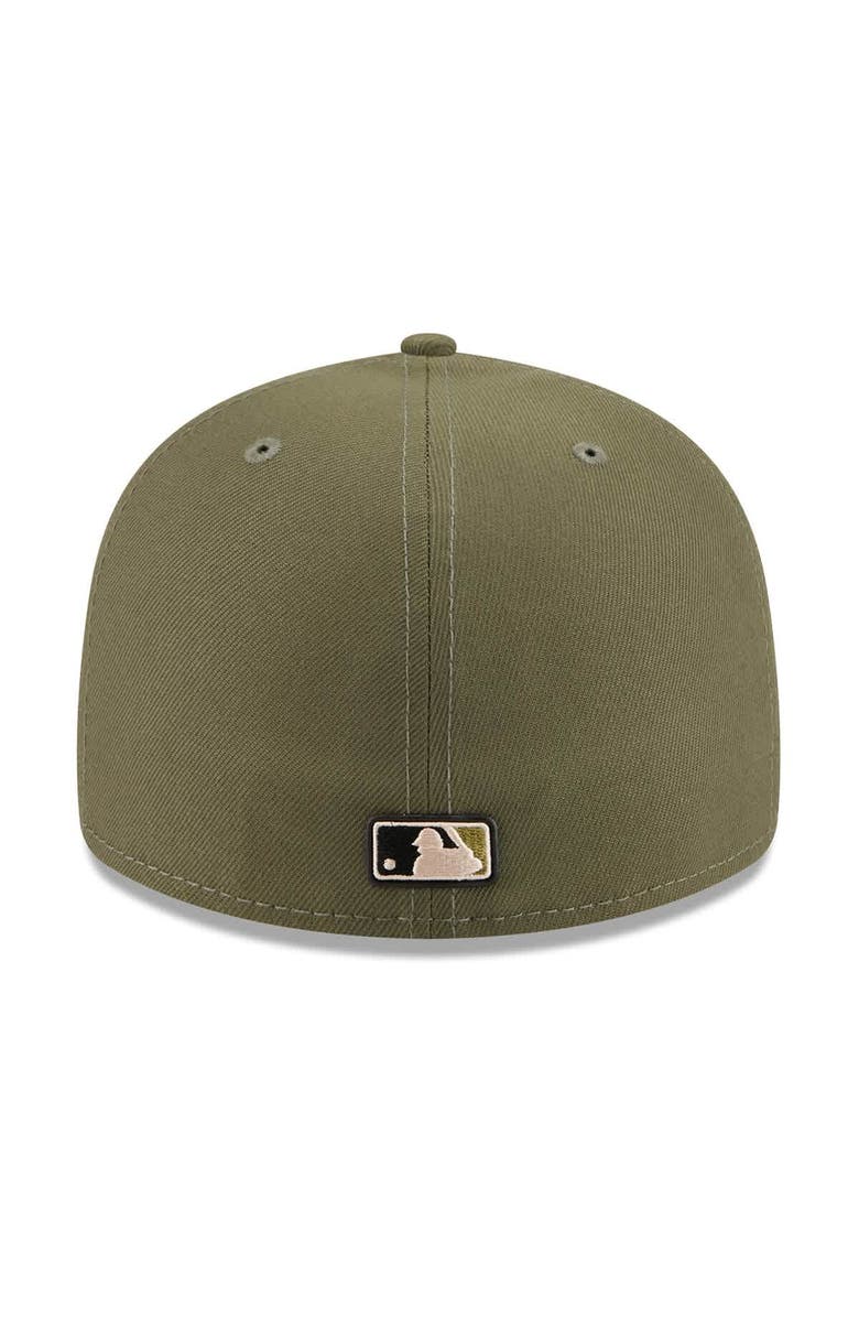 New Era Men's New Era  Olive Los Angeles Dodgers 2026 Armed Forces Day Low Profile 59FIFTY Fitted Hat, Alternate, color, Olive