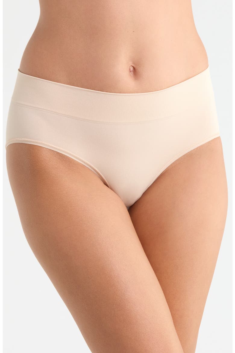 Seamless Hipster Briefs, Main, color, BEIGE SMOKE