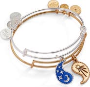 Alex and Ani Yin Yang Celestial Bff Bangle Bracelet Set Of 2