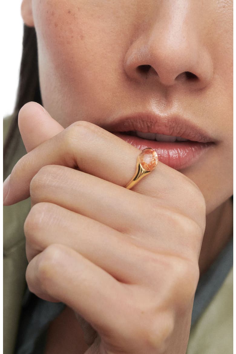 Sunstone Bay Ring, Alternate, color, Sunstone