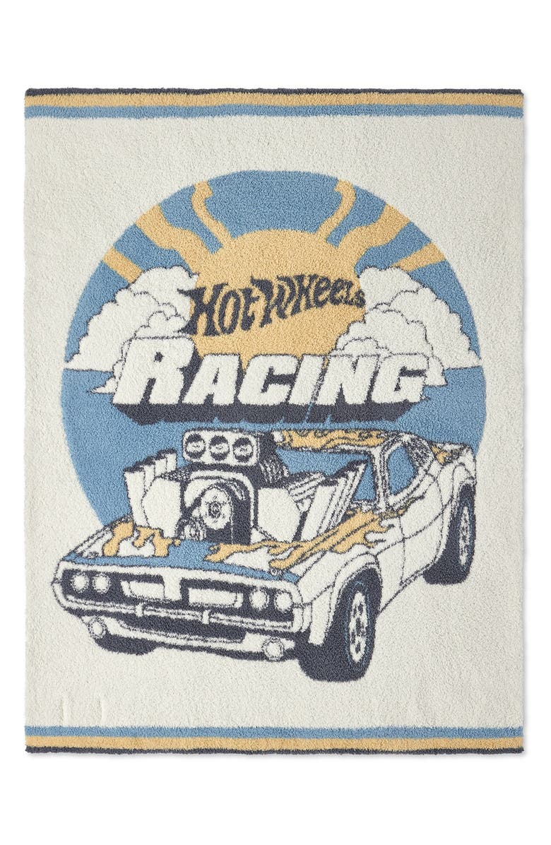 Barefoot Dreams<sup>®</sup> x Hot Wheels CozyChic<sup>®</sup> Stroller Blanket, Alternate, color, Freshwater Multi