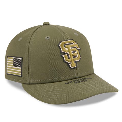 Men's New Era  Olive San Francisco Giants 2026 Armed Forces Day Low Profile 59FIFTY Fitted Hat