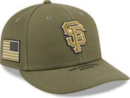 New Era Men's New Era Olive San Francisco Giants 2026 Armed Forces Day Low Profile 59FIFTY Fitted Hat
