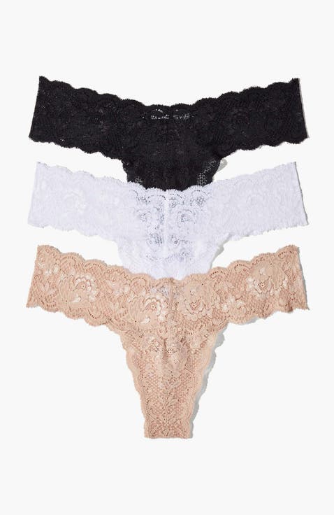Nsn Cutie Low Rise Thong 3 Pack