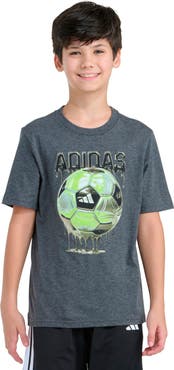 adidas Kids' Soccer Drip Graphic T-Shirt