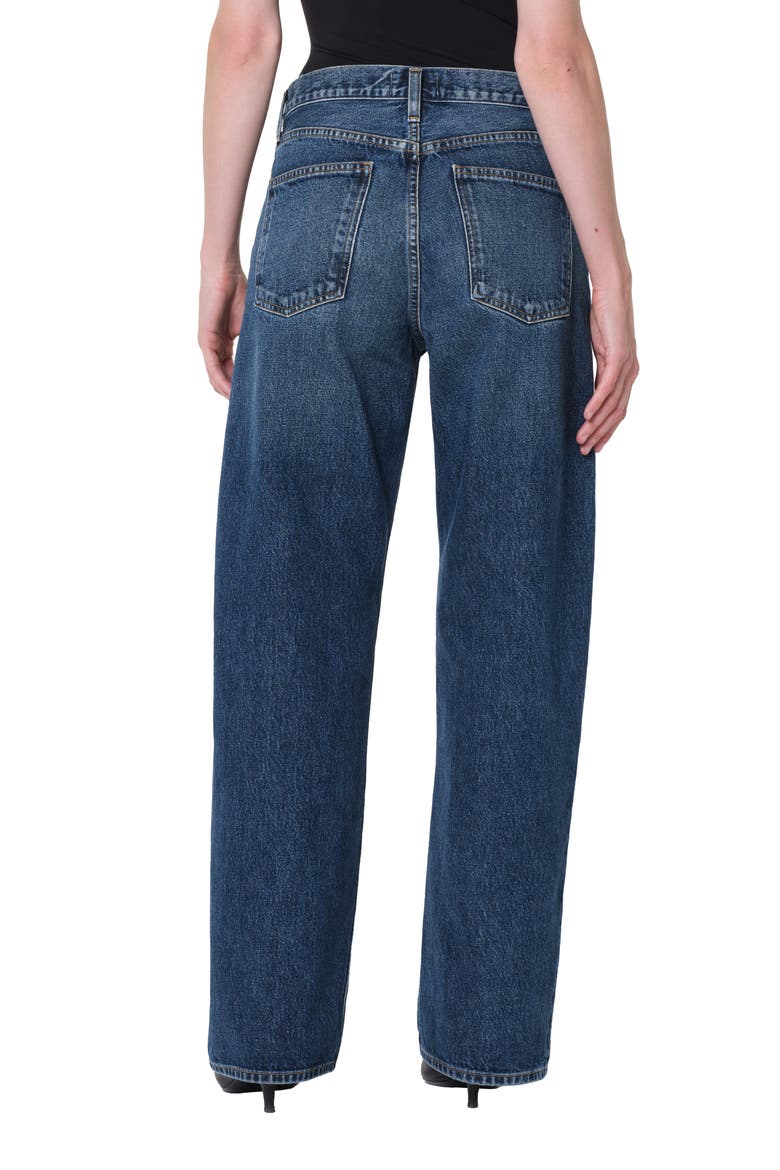 Arc Straight Leg Jeans, Alternate, color, SHORT WAVE BRIGHT DARK INDIGO
