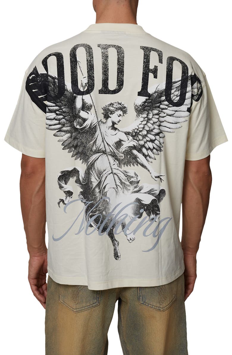 Good For Nothing Oversized Revival T-Shirt, Alternate, color, Ivory
