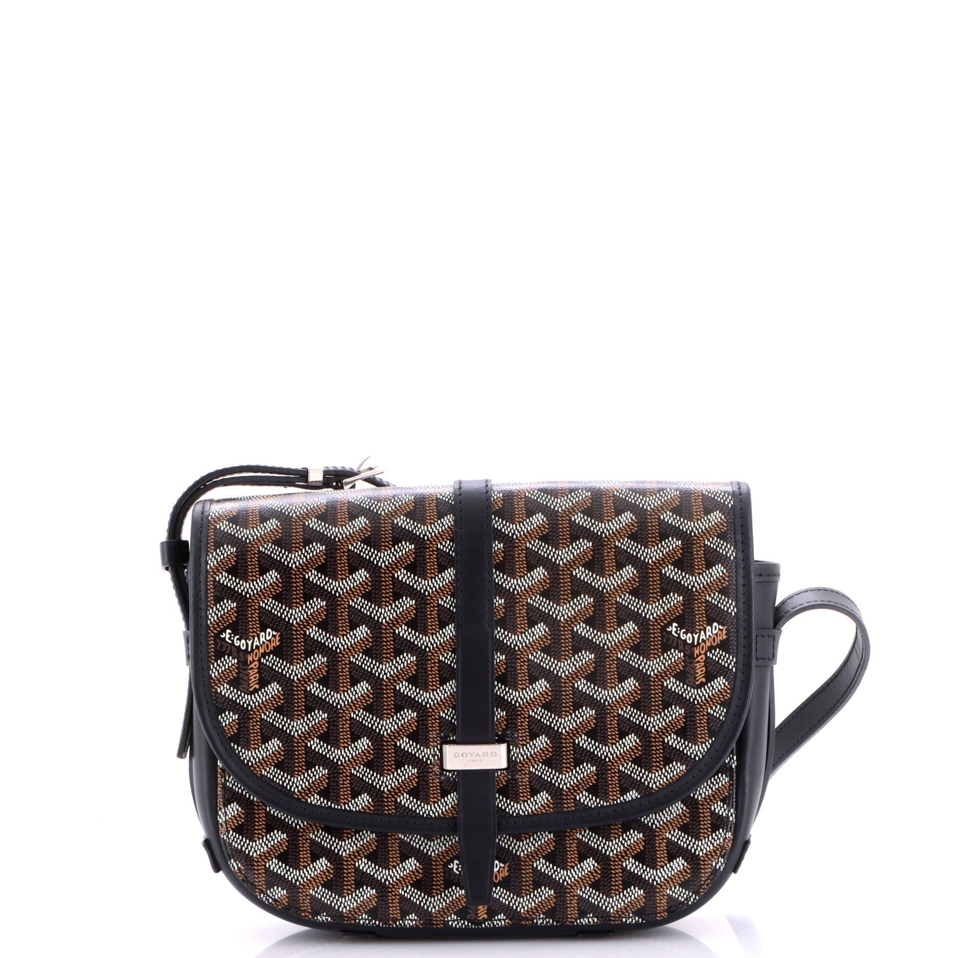 Belvedere II Messenger Bag Coated Canvas PM, Main, color, Black