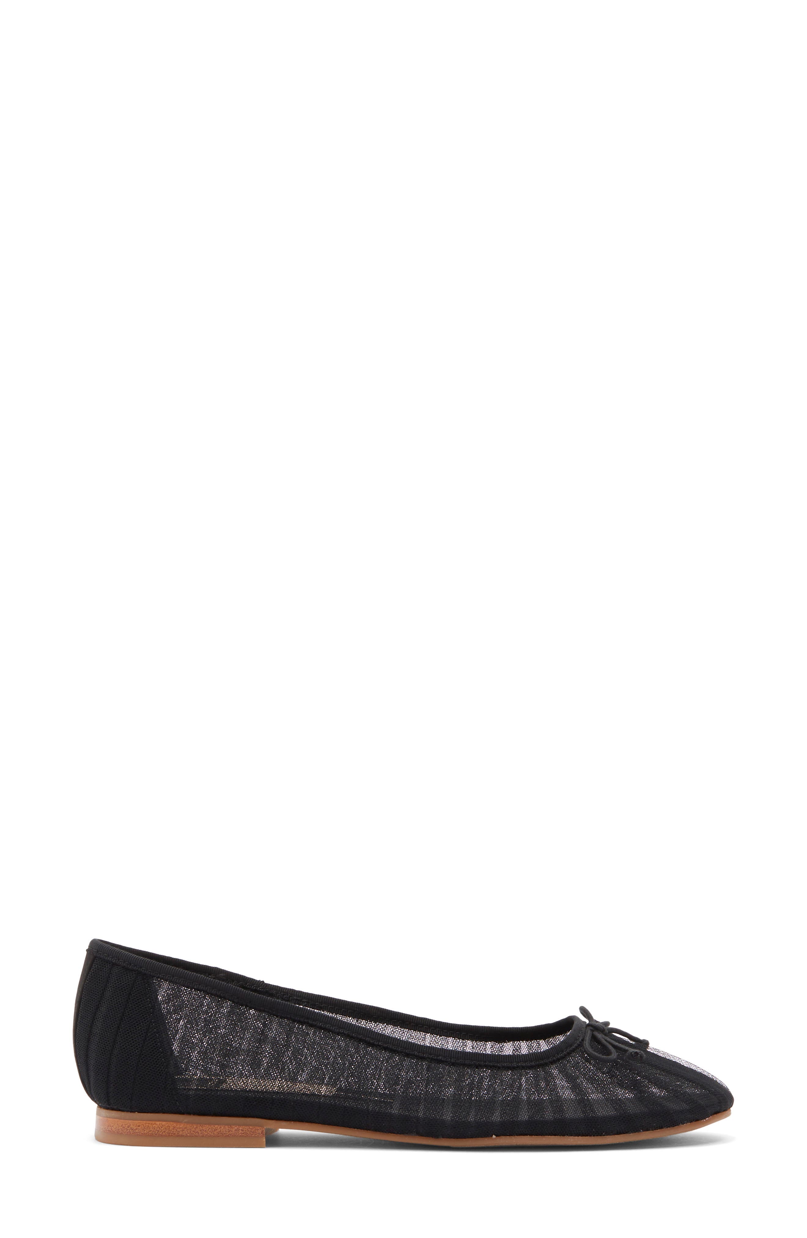 Dolce Vita Cianna Ballet Flat, Alternate, color, Onyx Tulle
