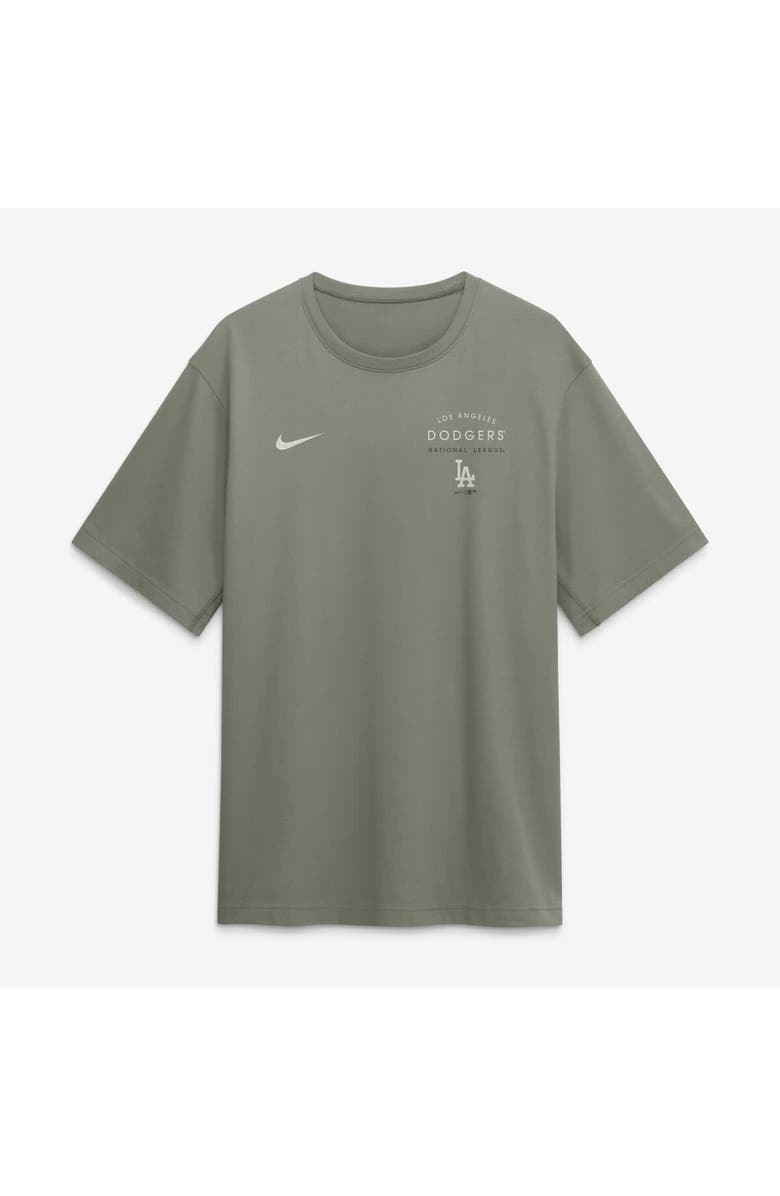 Nike Men's Nike Olive Los Angeles Dodgers Statement Dri-FIT Primary T-Shirt, Alternate, color, Olive