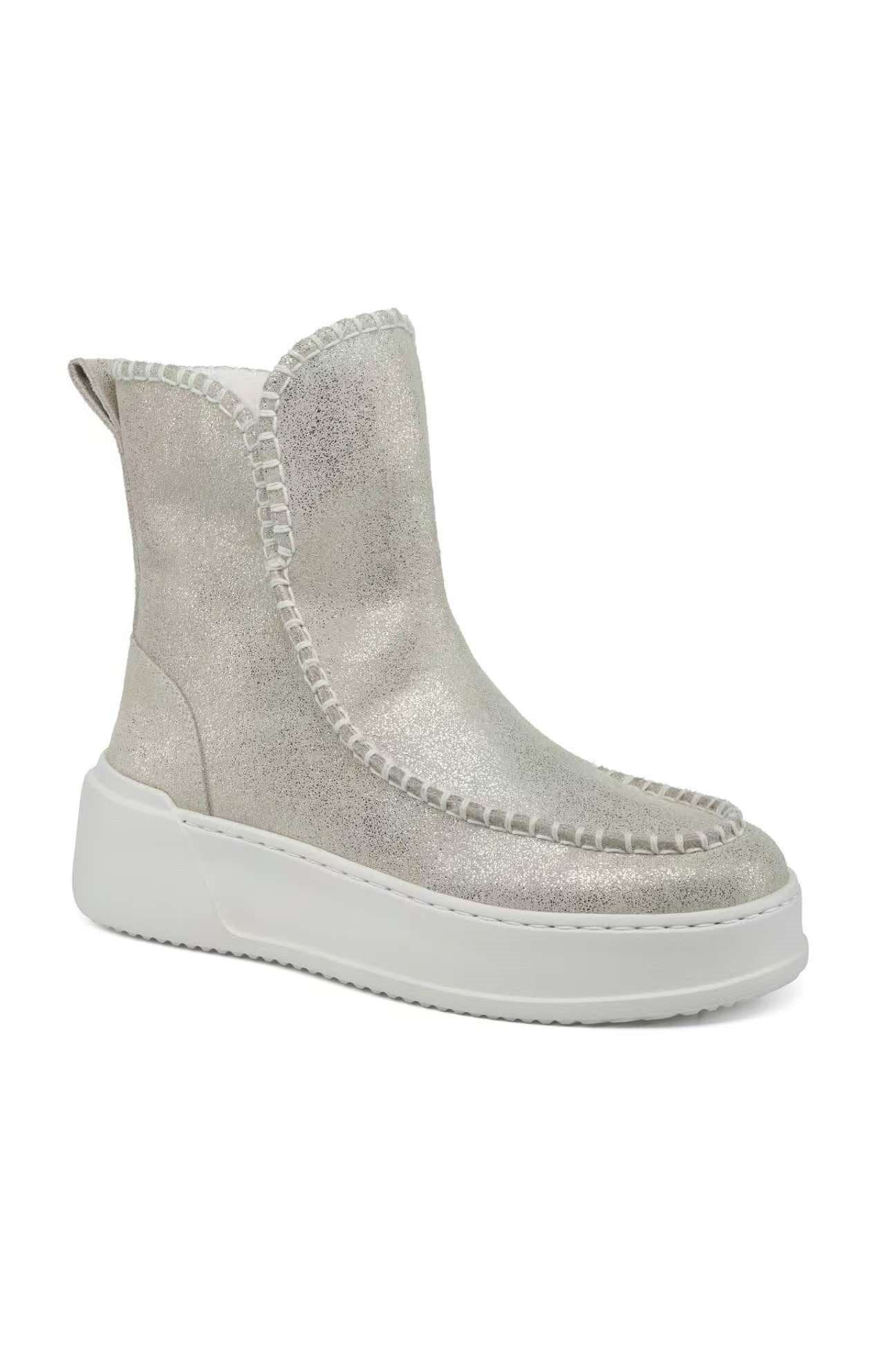 JSlides Footwear JAJA SNEAKER, Alternate, color, Metallic Light Gold