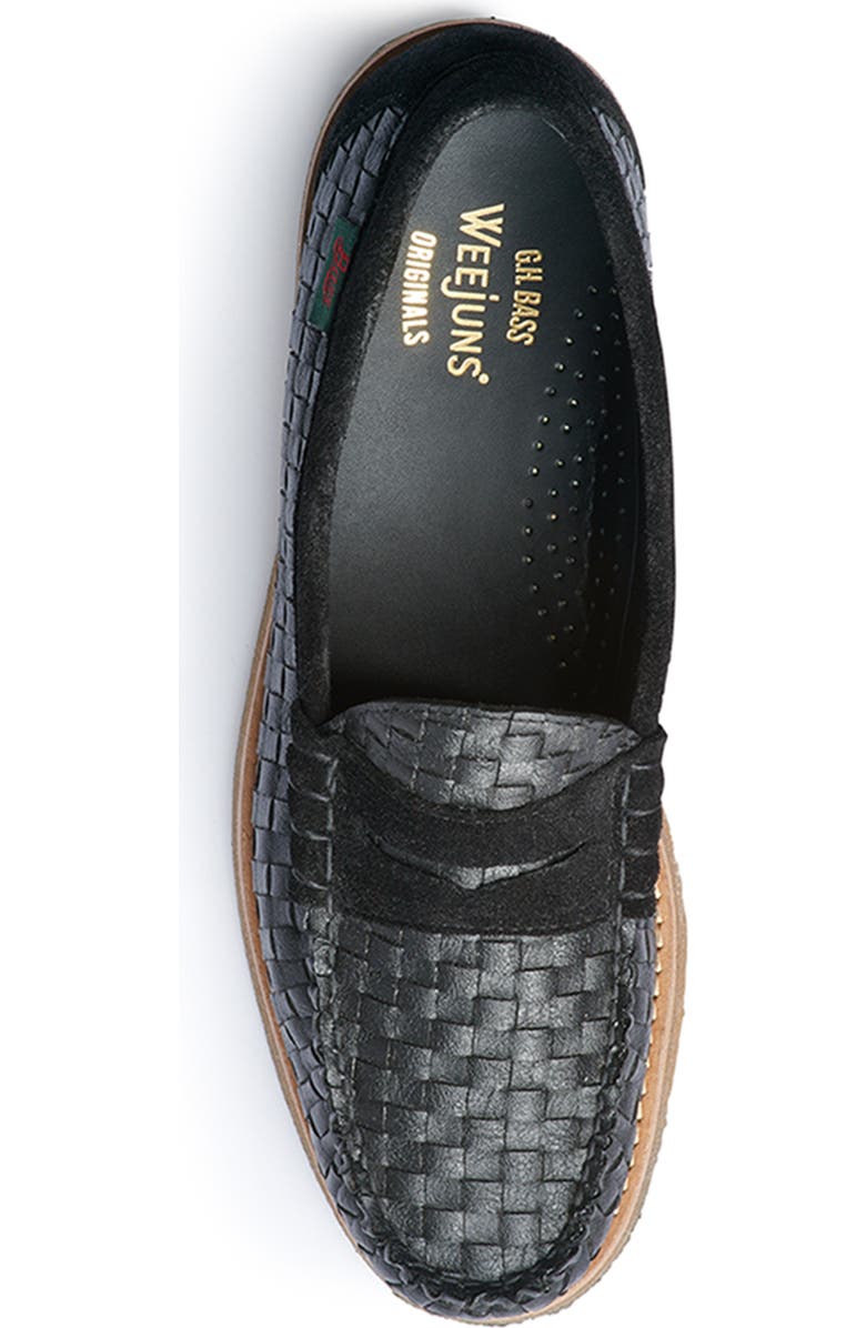 G.H.BASS Larson Woven Penny Loafer, Alternate, color,