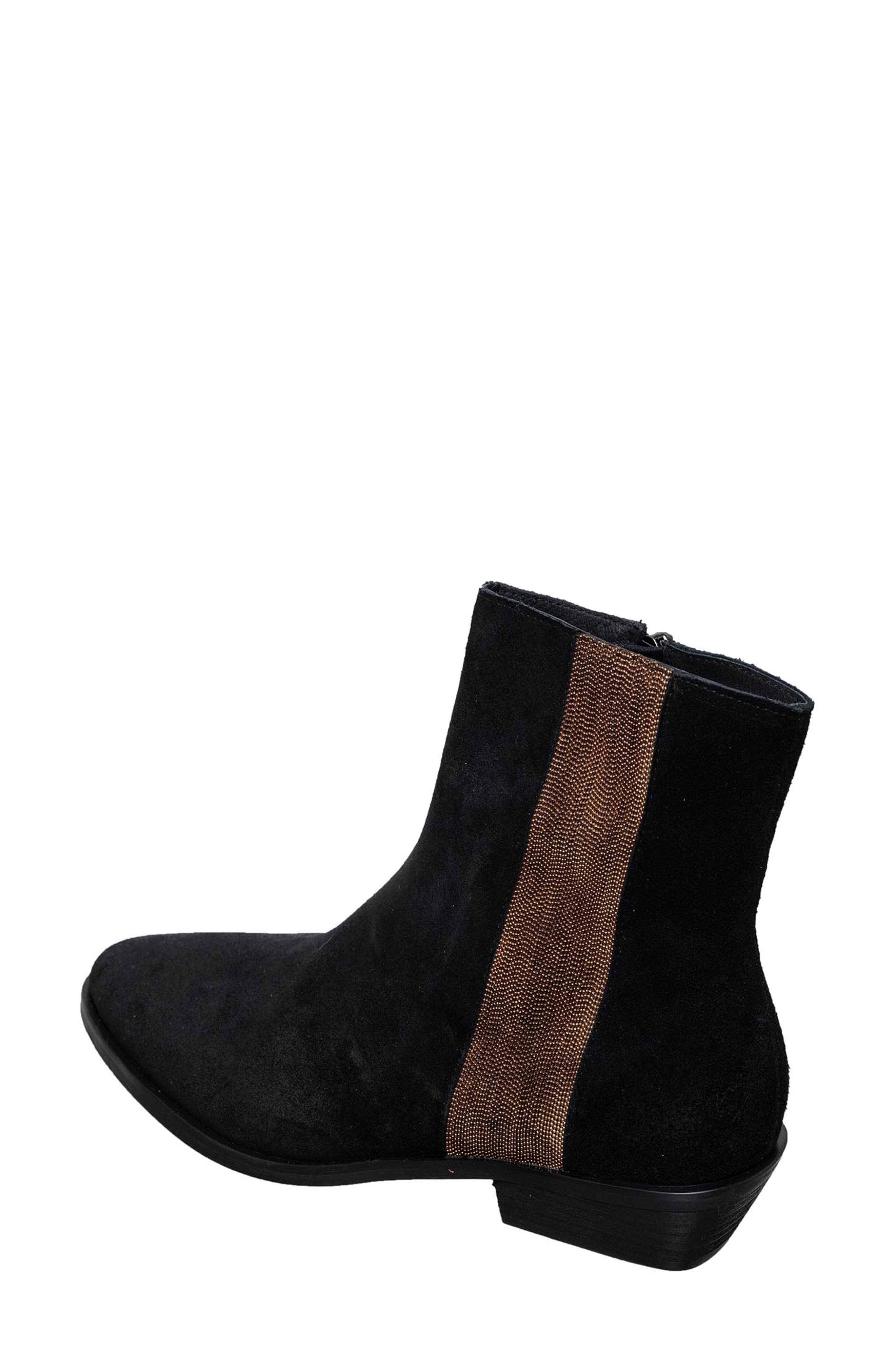 ANTELOPE Massey Pointed Toe Bootie, Alternate, color, Black