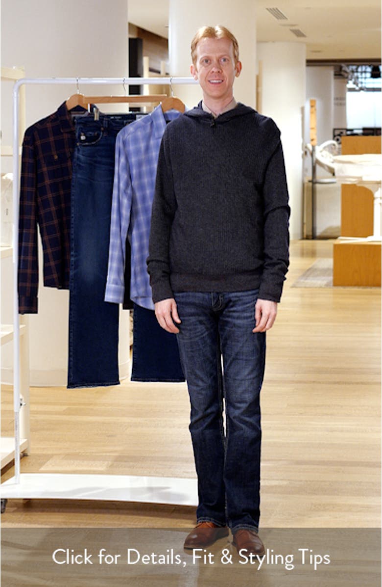 Geometric Jacquard Wool & Cashmere Blend Hoodie, sales video thumbnail