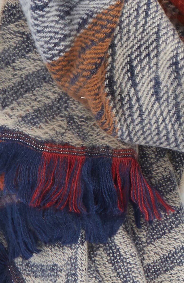 Sole Society Reversible Blanket Scarf, Alternate, color,