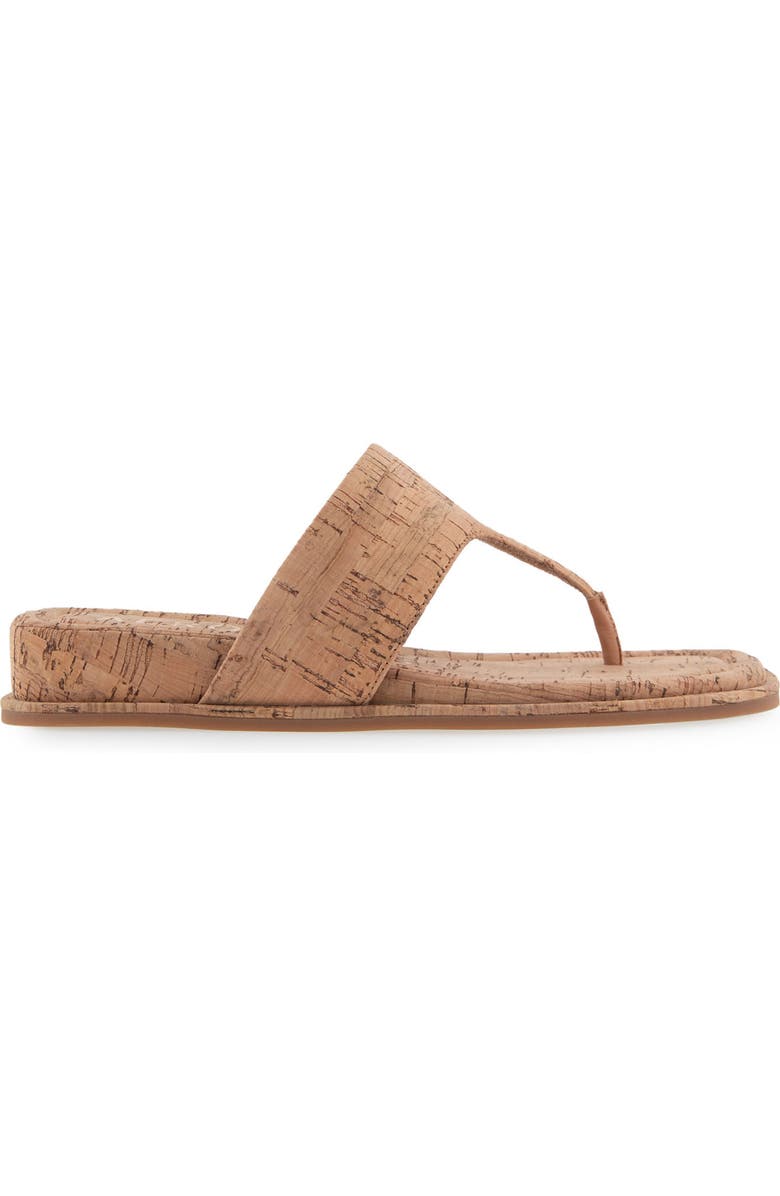 Aerosoles Barry T-Strap Sandal, Alternate, color, Cork Combo