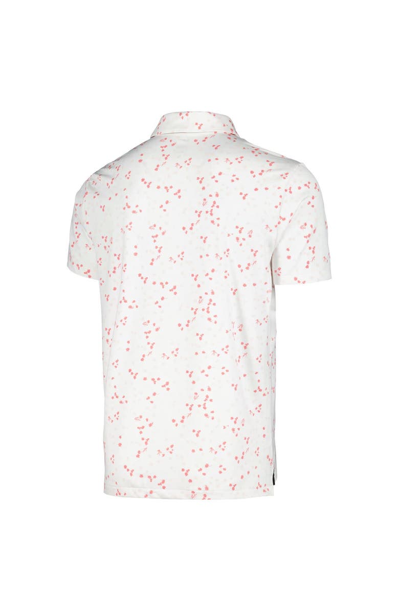 Nike Men's Nike White TOUR Championship Tour Floral Performance Polo, Alternate, color,