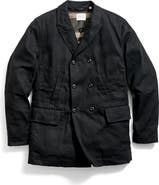 Billy Reid Bond Waxed Canvas Peacoat