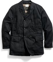 Billy Reid Bond Waxed Canvas Peacoat