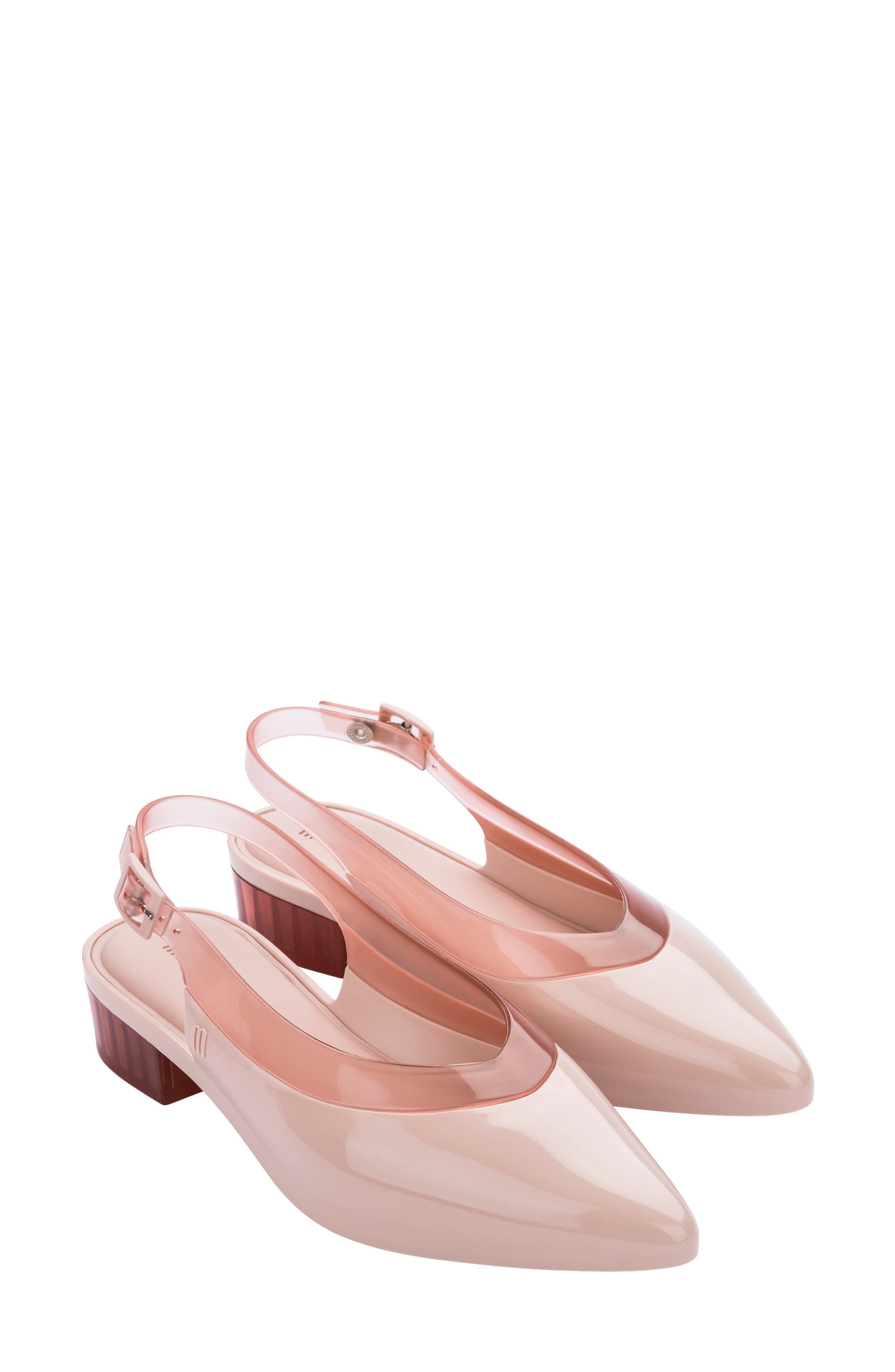 Cleo Heel AD Pump, Main, color, PINK RUBBER