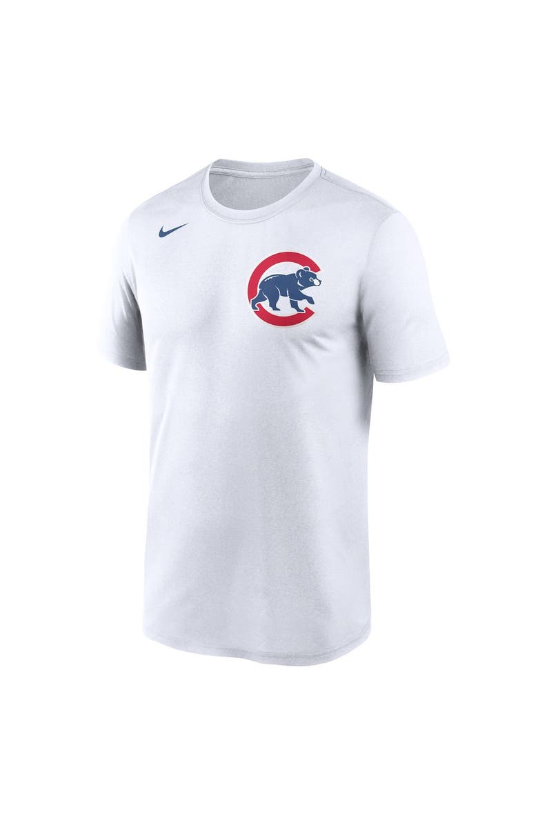 Nike Men's Nike White Chicago Cubs New Legend Wordmark T-Shirt, Alternate, color, 