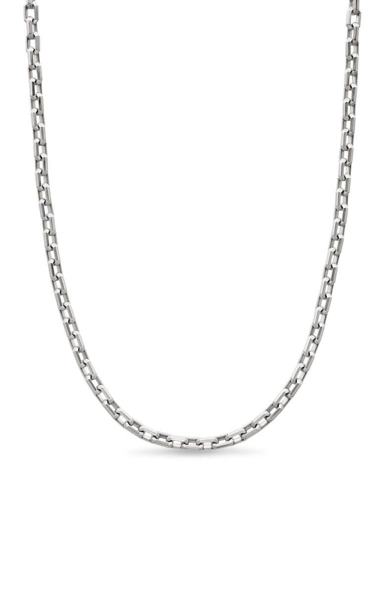David Yurman Men's Streamline<sup>®</sup> Heirloom Chain Link Necklace in Sterling Silver, 5.5mm, Main, color, Sterling Silver