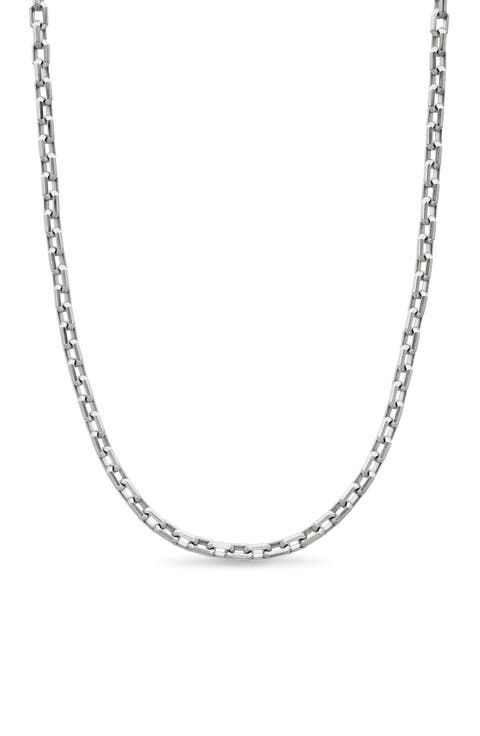 Men's Streamline® Heirloom Chain Link Necklace in Sterling Silver, 5.5mm