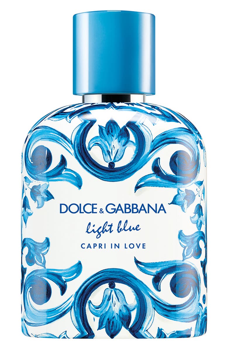 Dolce&Gabbana Light Blue Capri in Love Pour Homme Eau de Parfum, Main, color,
