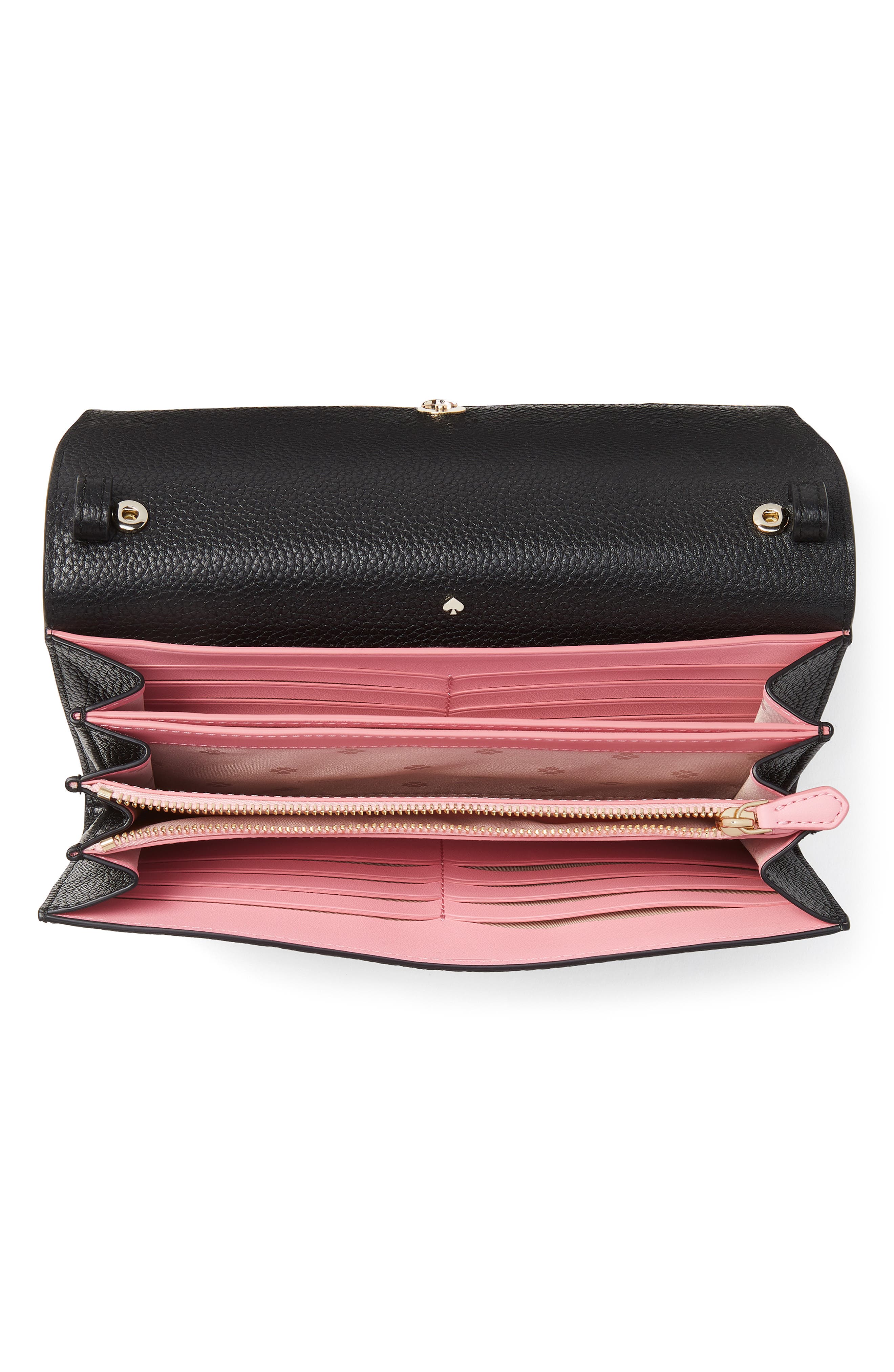 Kate Spade New York roulette leather wallet on a chain | Nordstrom