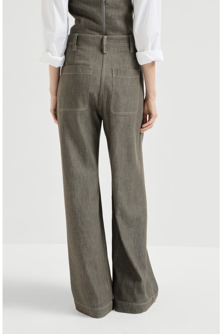 Wide Smart trousers, Alternate, color, Olive