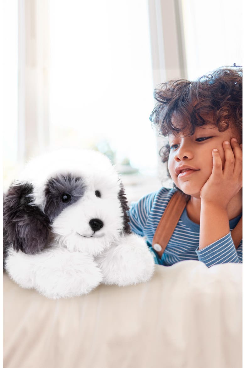 Adopt-A-Pets Sheepadoodle Plush Stuffed Animal, Alternate, color, BLACK/ WHITE
