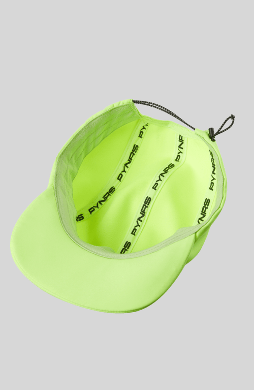Pynrs Performance Streetwear Pynrs 5 Panel Run Cap In Mustard