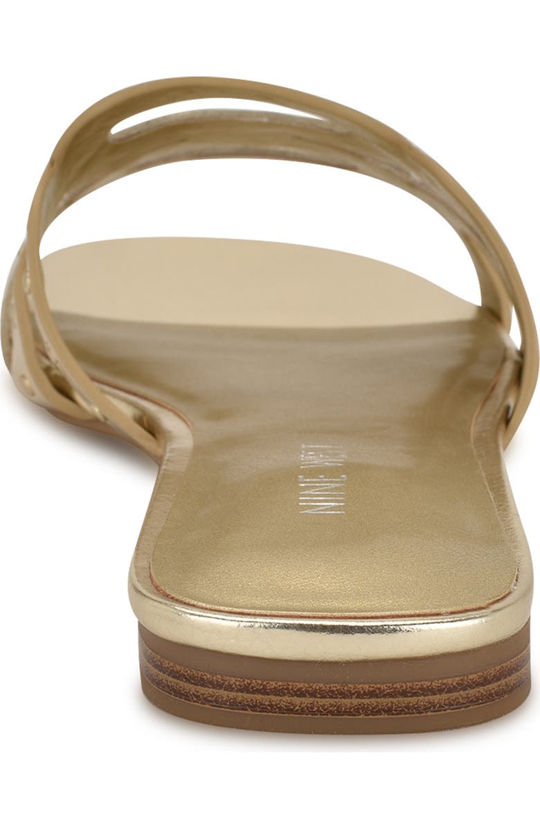 Nine West McKinna 3 Sandal, Alternate, color, Platino
