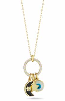 SPHERA MILANO Enamel Charm Necklace