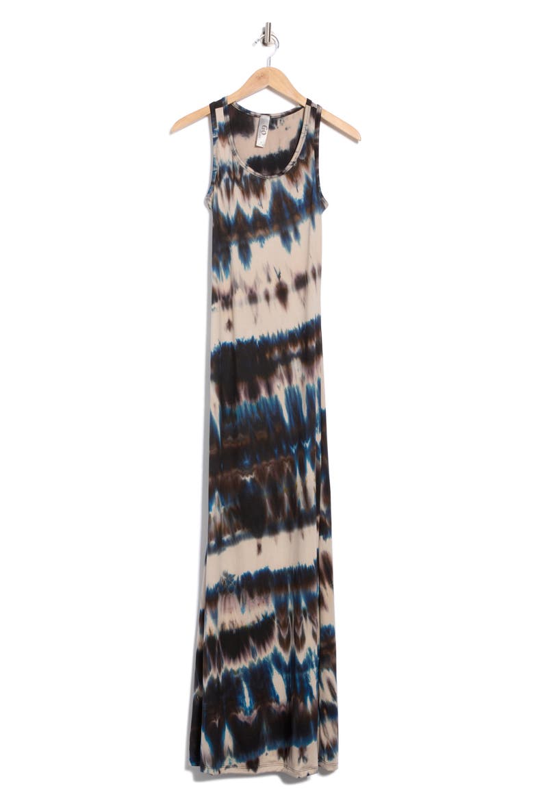 Maxi Tank Dress, Alternate, color, BLACK