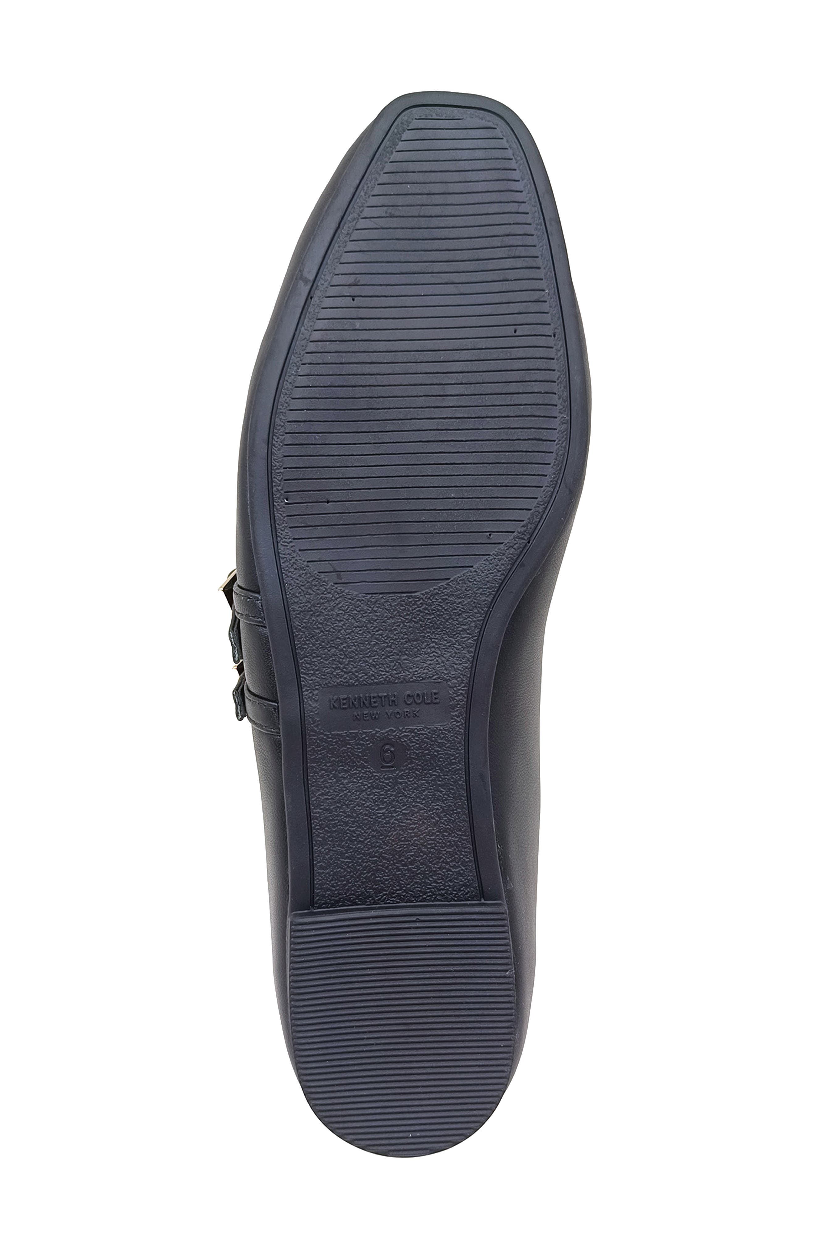 Kenneth Cole Mackenzie Mary Jane Flat, Alternate, color, Black Leather