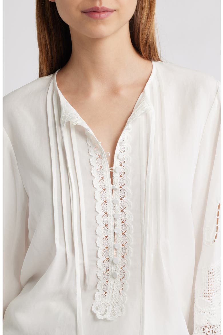 Juni Linen Shirt, Alternate, color, IVORY