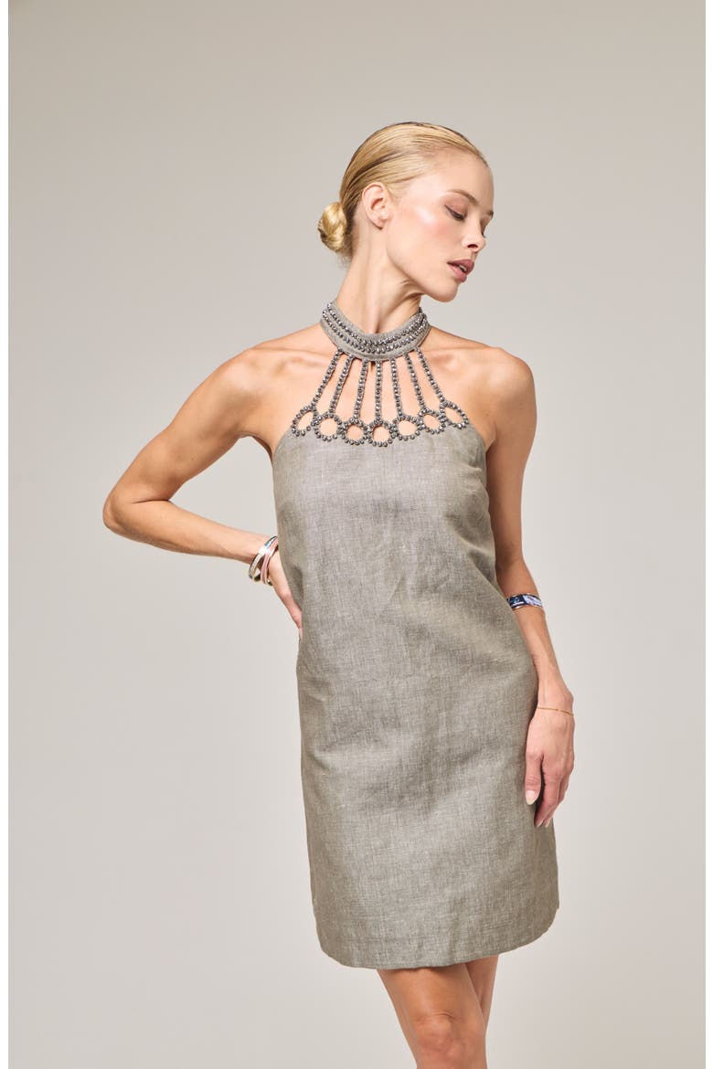 Clarissa Dress, Main, color, Olive