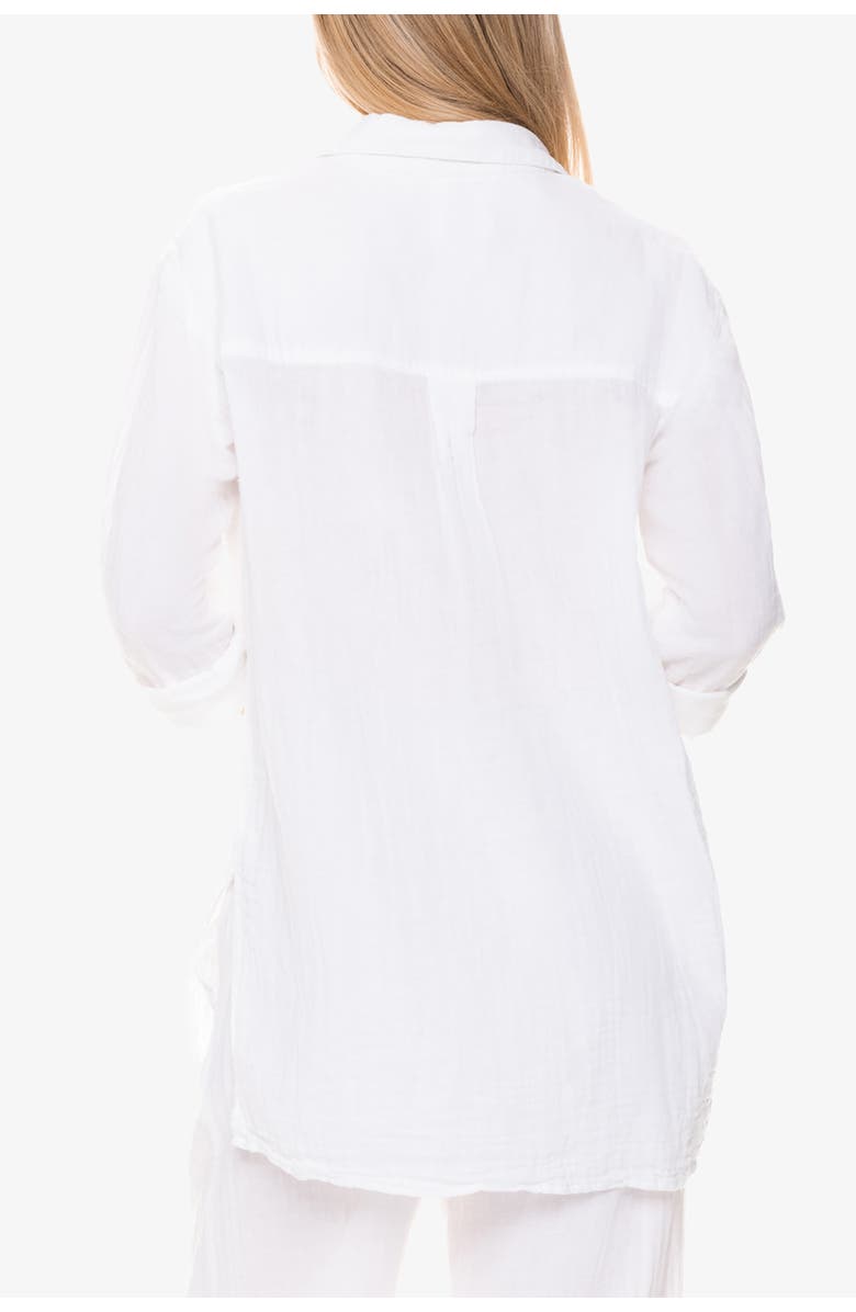 HELEN JON Island Shirt, Alternate, color, White