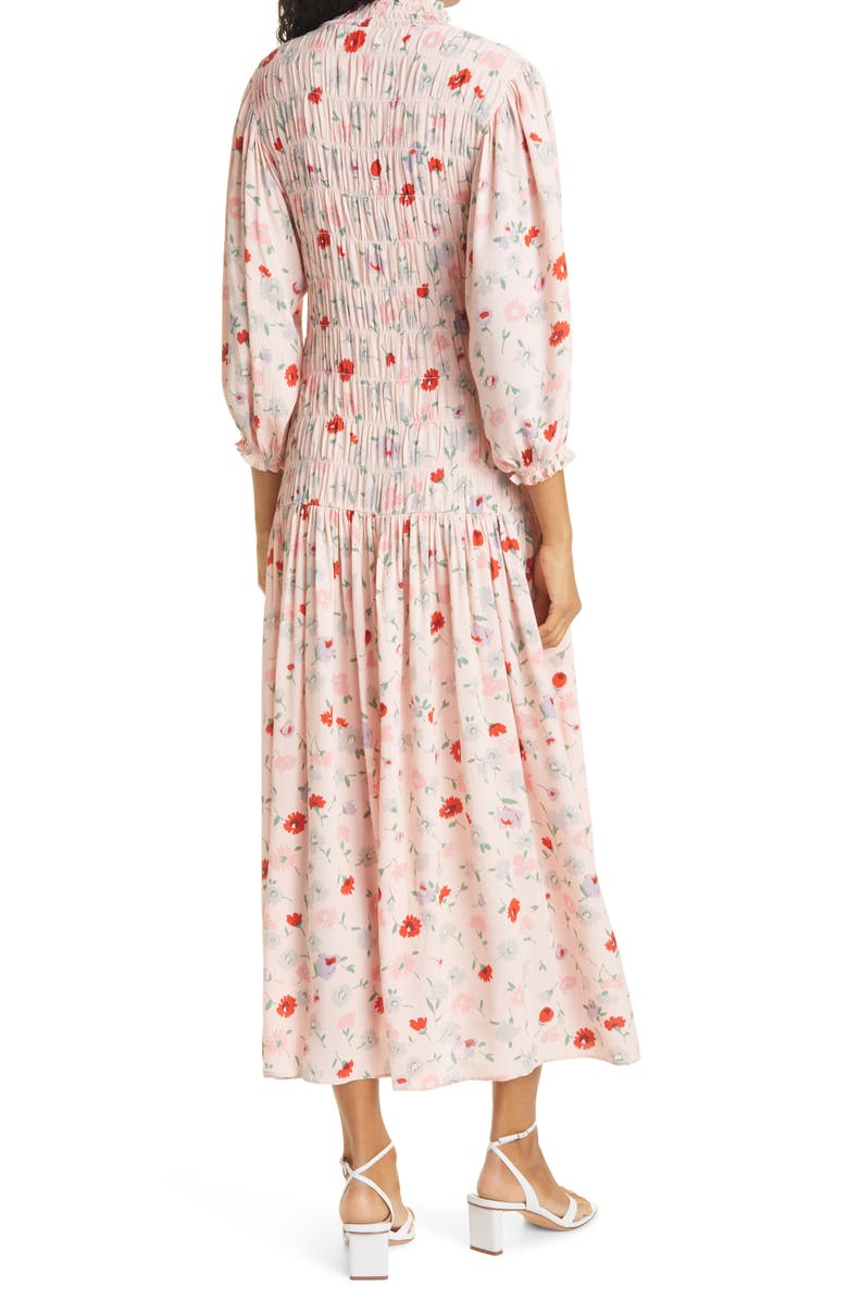 Samsøe Samsøe Sarami Floral Long Sleeve Dress, Alternate, color,