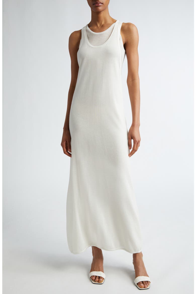 Layered Maxi Tank Dress, Main, color, TALC