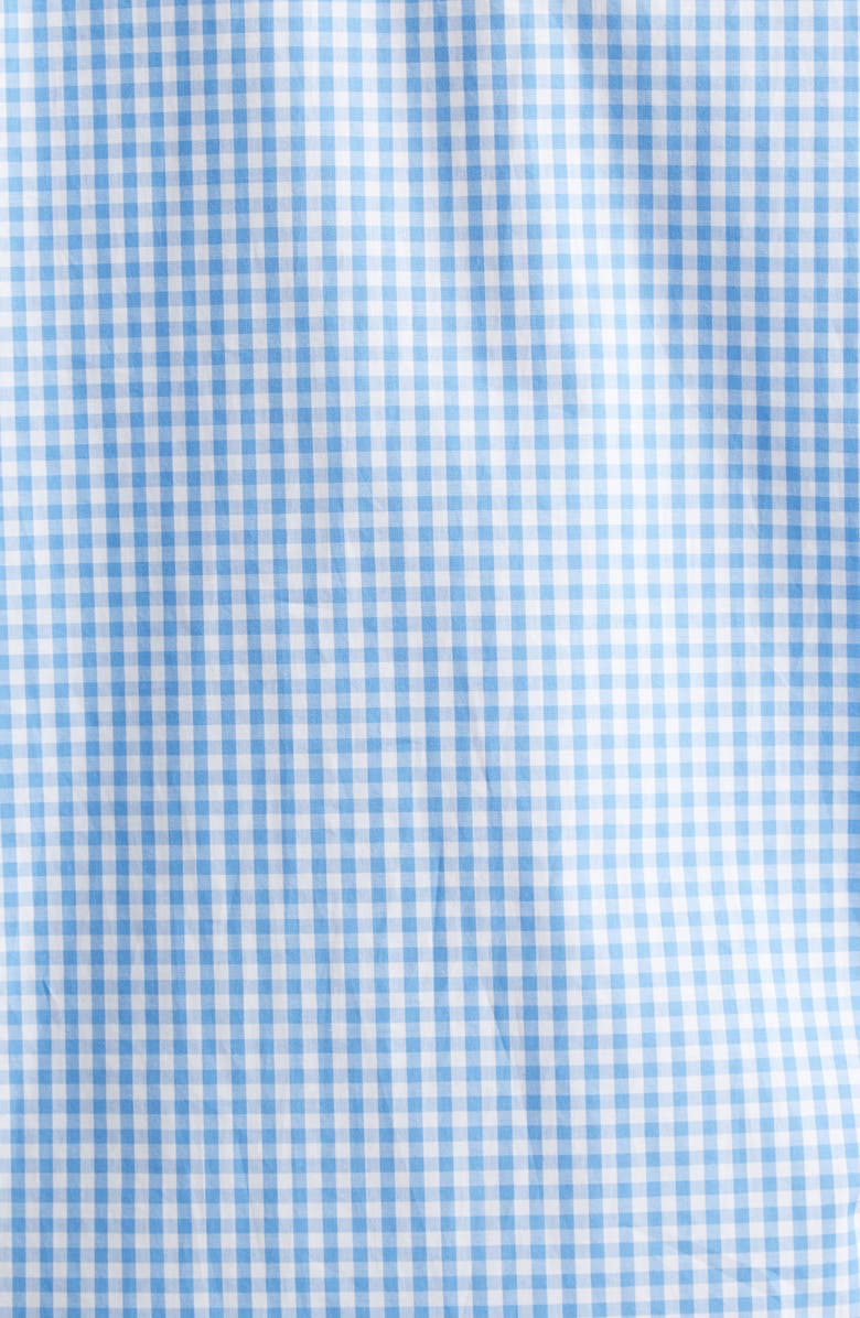Comme des Garçons Girl Gingham Cotton Poplin Button-Up Shirt, Alternate, color, Blue/ White