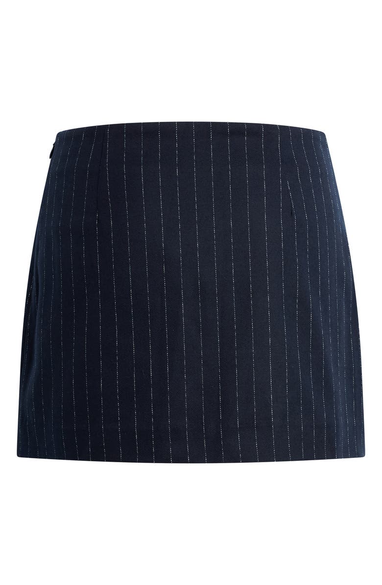 Favorite Daughter The Favorite Skort, Alternate, color, Navy Pinstripe