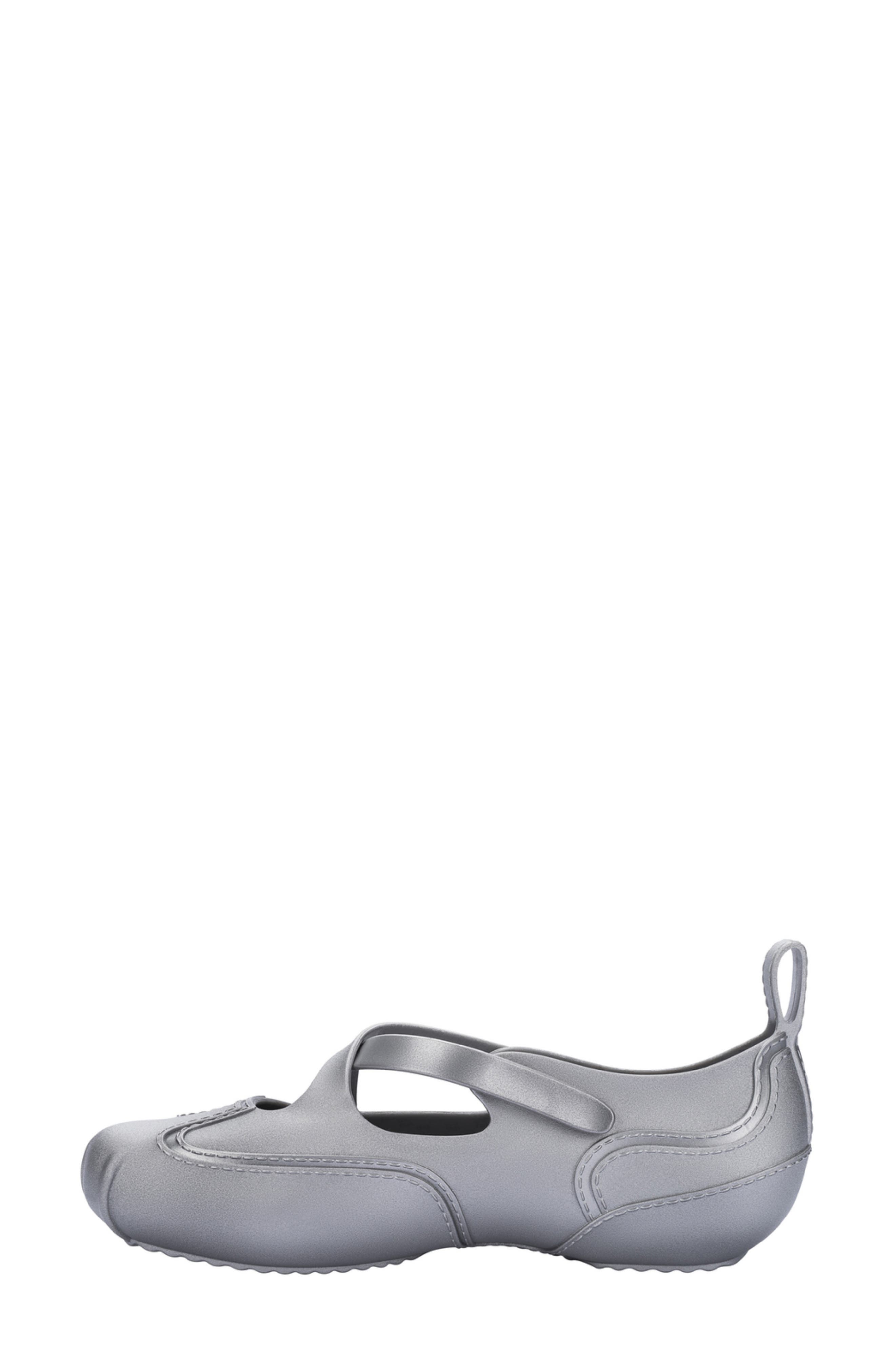 Aira Water Resistant Mary Jane Sneaker, Alternate, color, SILVER